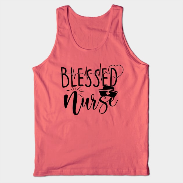 blessed nurse Tank Top by busines_night